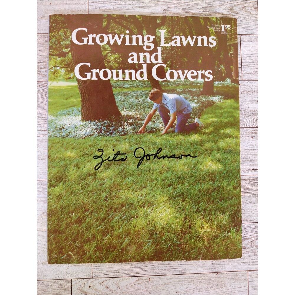 Vtg 1975 Growing Lawns and Ground Cover - Oxmoor House - Fred Bonnie HC Thompson